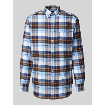 Zdjęcie Koszula casualowa o kroju regular fit z kołnierzykiem typu button down