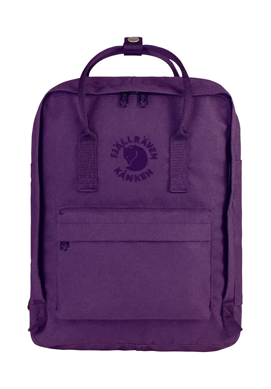 obrazek 1 Fjallraven plecak Re-Kanken kolor fioletowy duży gładki F23548