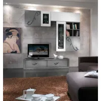 Zdjęcie Nowoczesny komplet mebli do salonu zdobione liścmi