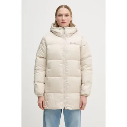 Zdjęcie Columbia kurtka Puffect II Mid damska kolor szary zimowa 2088471