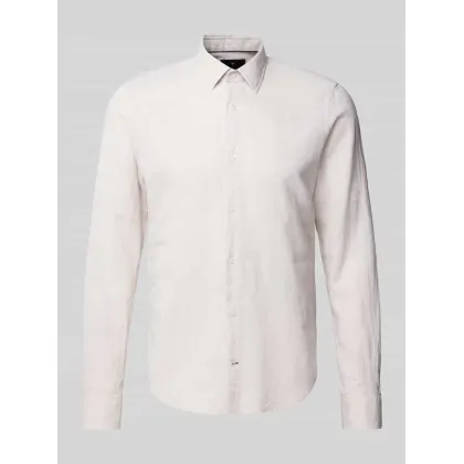 Zdjęcie Koszula biznesowa o kroju slim fit w jednolitym kolorze