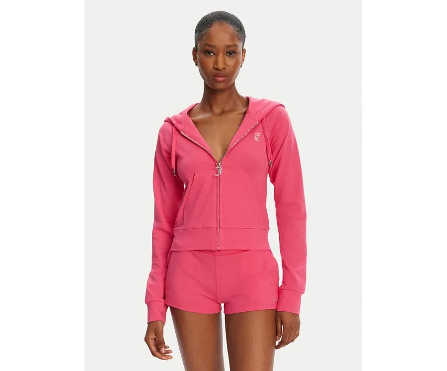 obrazek 1 Juicy Couture Bluza Ola JCWAS125310 Różowy Slim Fit