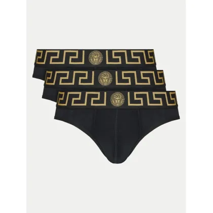 Zdjęcie Versace Komplet 3 par slipów AU10327 1A10011 Czarny