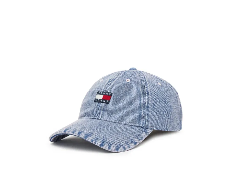 obrazek 1 Tommy Jeans Czapka z daszkiem Heritage AW0AW17643 Fioletowy