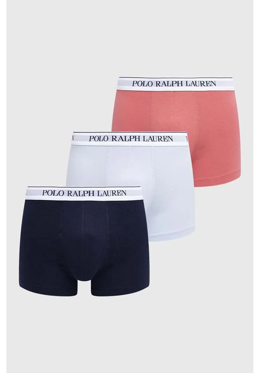 obrazek 1 Polo Ralph Lauren bokserki 3-pack męskie kolor różowy