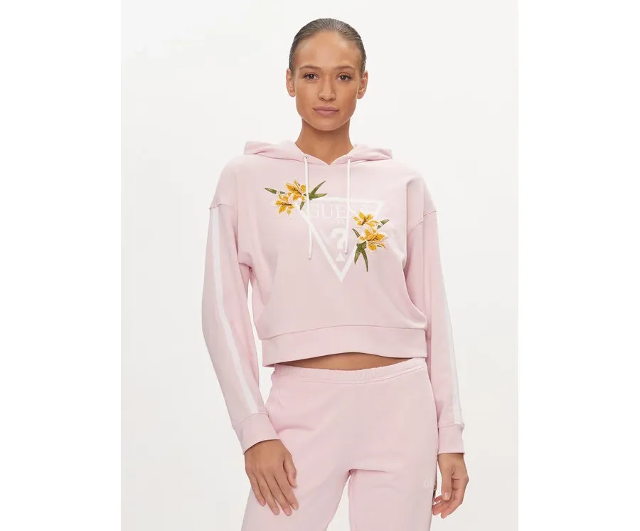 obrazek 1 Guess Bluza Zoey V4GQ04 KC6V1 Różowy Regular Fit