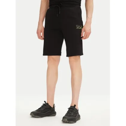 Zdjęcie KARL LAGERFELD Szorty sportowe 705400 552917 Czarny Regular Fit