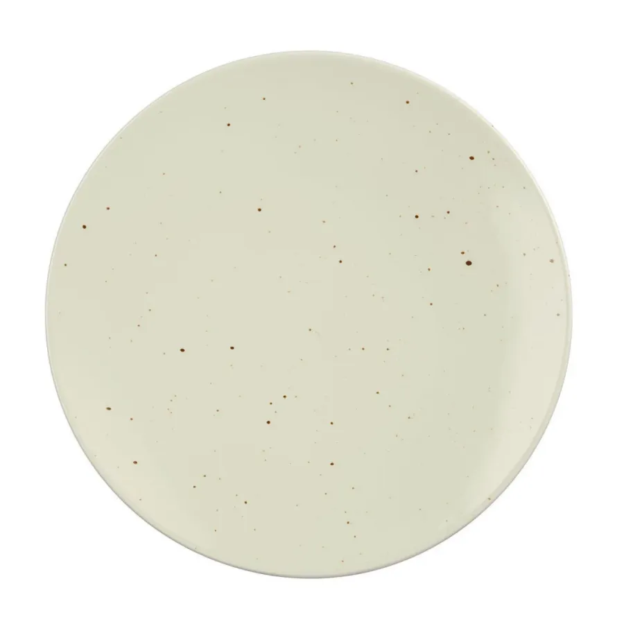 obrazek 1 Piękny płaski porcelanowy talerz 26 cm w kolorze szampana - Seltmann Weiden
