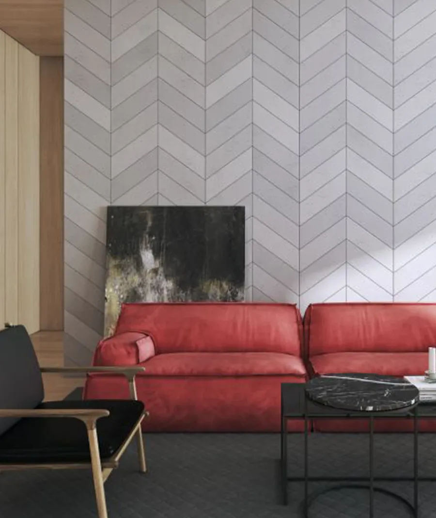 obrazek 1 39,5x11,7 cm VT - PB35 (CL01 ceglasty) JODEŁKA - Panel dekor beton architektoniczny LEWY
