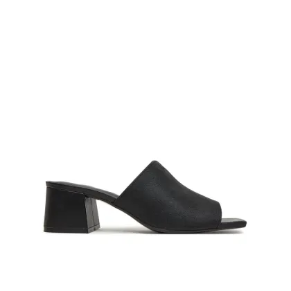 Zdjęcie Calvin Klein Klapki Heel Slide 50 - Jacq HW0HW02387 Czarny