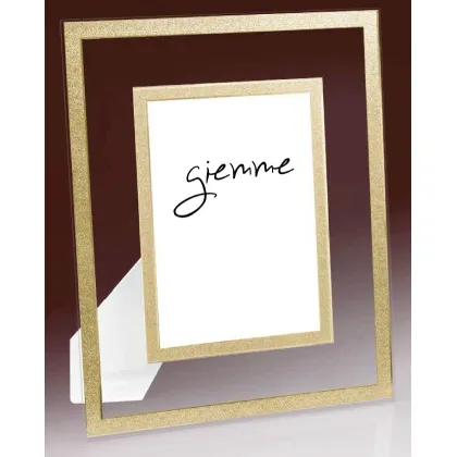 Picture Minimalist gold photo frame 9x13 cm