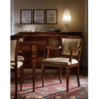 Picture Italian stylish upholstered armchair