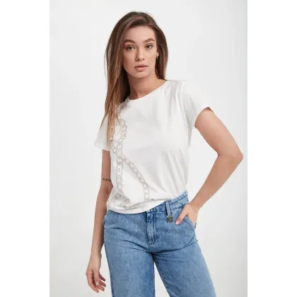 Zdjęcie T-shirt damski LIU JO Liu Jo
