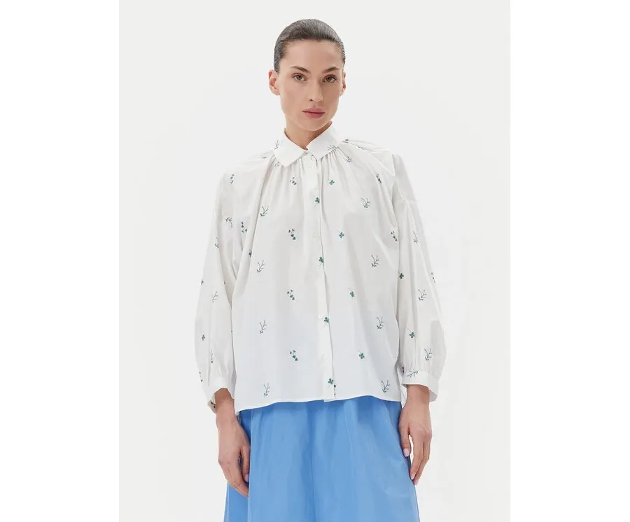 obrazek 1 Weekend Max Mara Koszula Gilly 2515111132 Biały Relaxed Fit