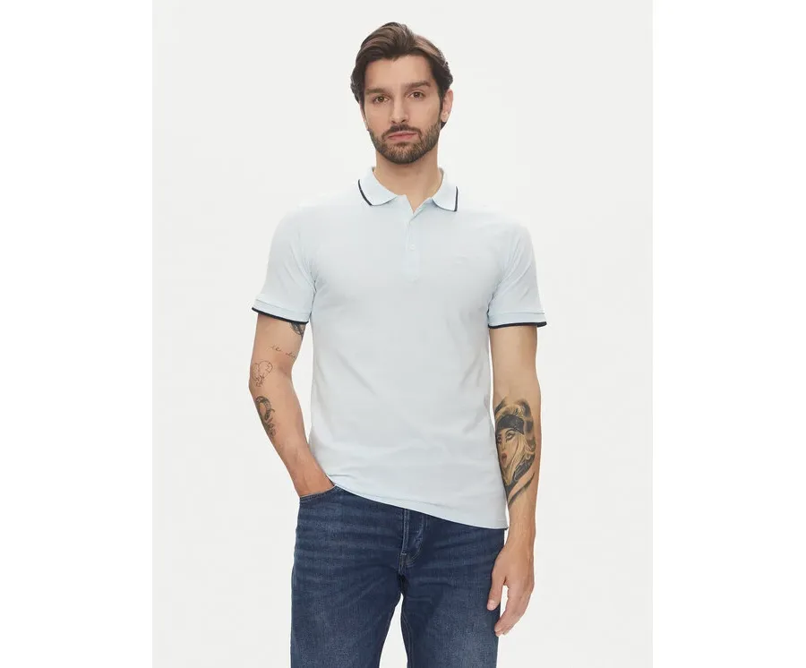 obrazek 1 Lindbergh Polo 30-404010 Niebieski Relaxed Fit