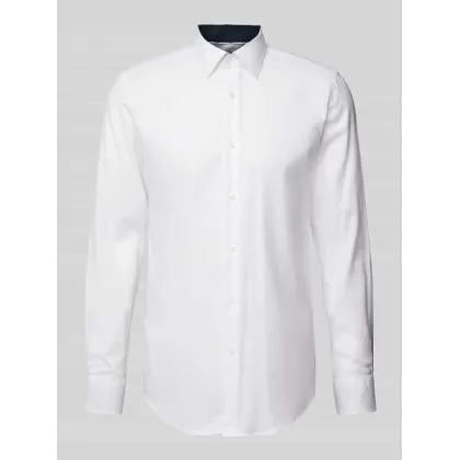 Zdjęcie Koszula biznesowa o kroju slim fit z kołnierzykiem typu kent