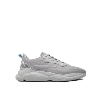 Zdjęcie Hugo Sneakersy Leon Runn Ripstop 50517154 Srebrny HUGO