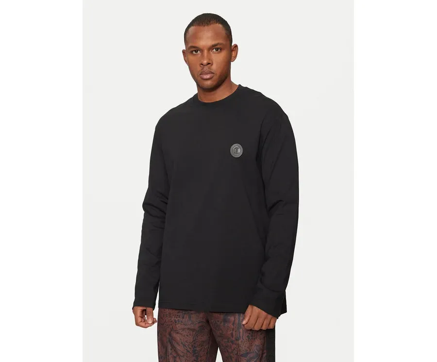 obrazek 1 Just Cavalli Longsleeve 77OAHE10 Czarny Regular Fit