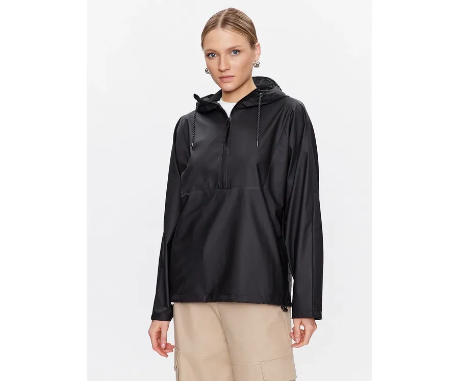 obrazek 1 Rains Kurtka anorak 18030 Czarny Casual Fit