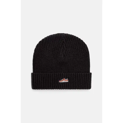 Zdjęcie Puma czapka bawełniana Classics Graphic Short Beanie kolor czarny bawełniana 025680