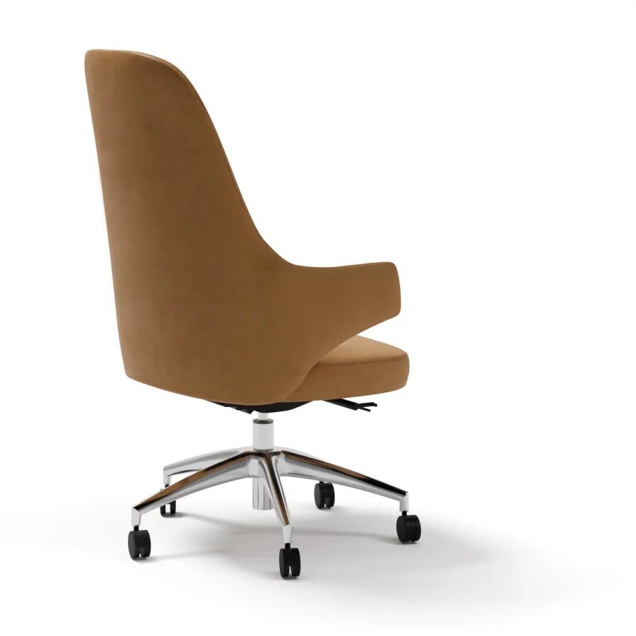 obrazek 7 Luksusowe obrotowe krzesło biurowe w stylu modernistycznym do gabinetu lub biura - prosto z Włoch