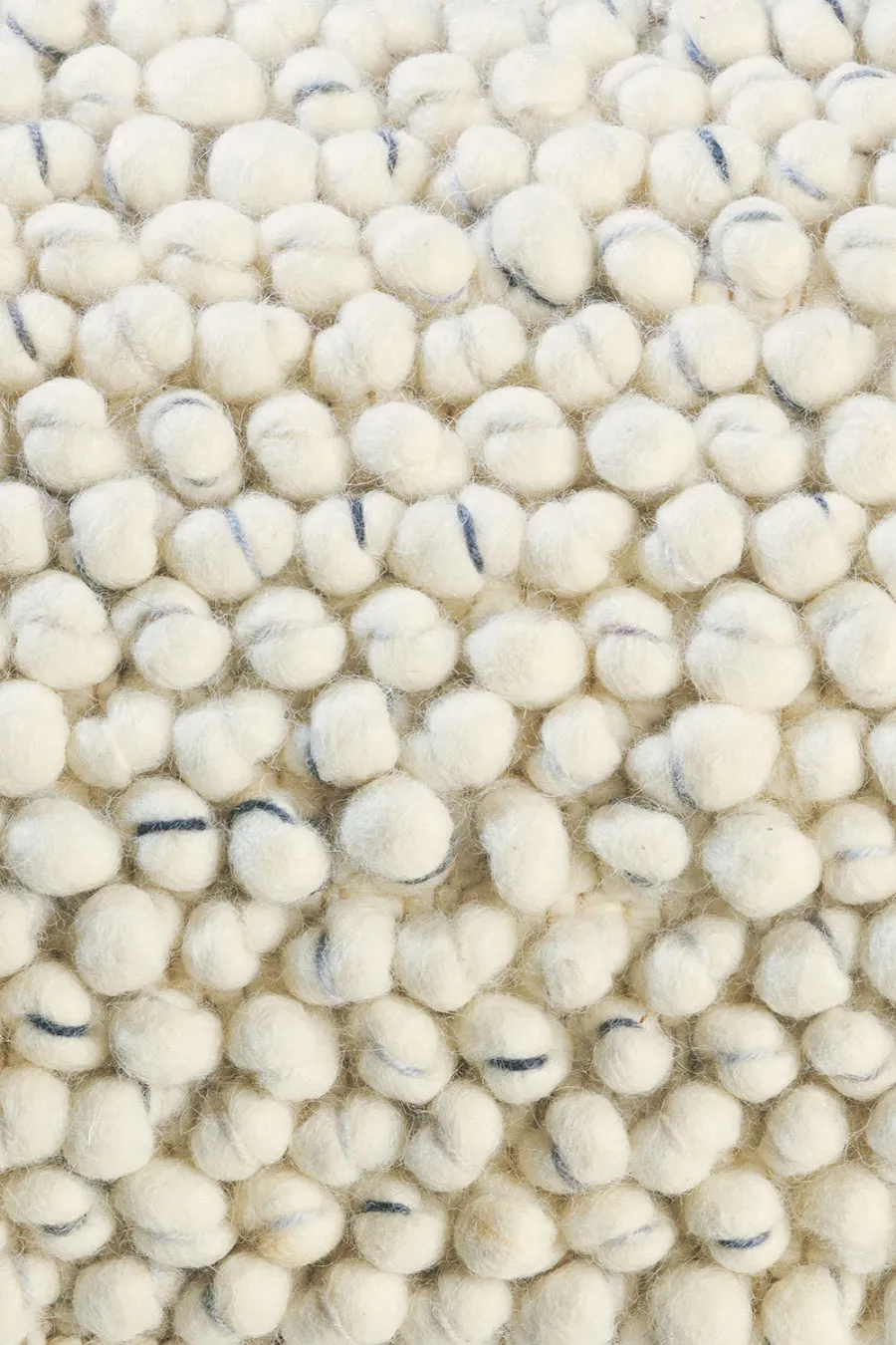 Biały Dywan Pleciony - COBBLE 29209