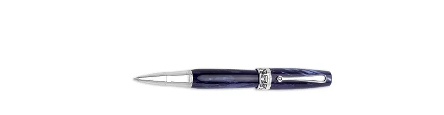 obrazek 1 Dyskretne Pióro Kulkowe Blue Celluloid Miya Montegrappa