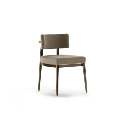Zdjęcie Stylowe modernistyczne krzesło do jadalni - Frank