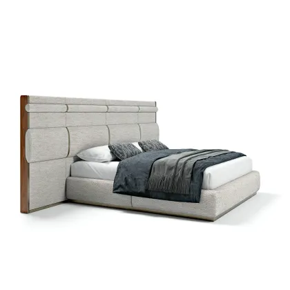 Zdjęcie Stylowe modernistyczne łóżko do sypialni - prosto z Włoch