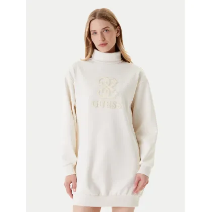 Zdjęcie Guess Sukienka codzienna V5YK07 KCX22 Écru Regular Fit