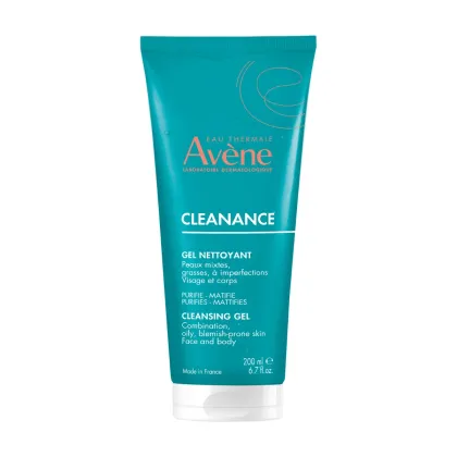 Zdjęcie Avène Cleanance Żel oczyszczający do cery tłustej i trądzikowej, 200 ml 200 ml Avene