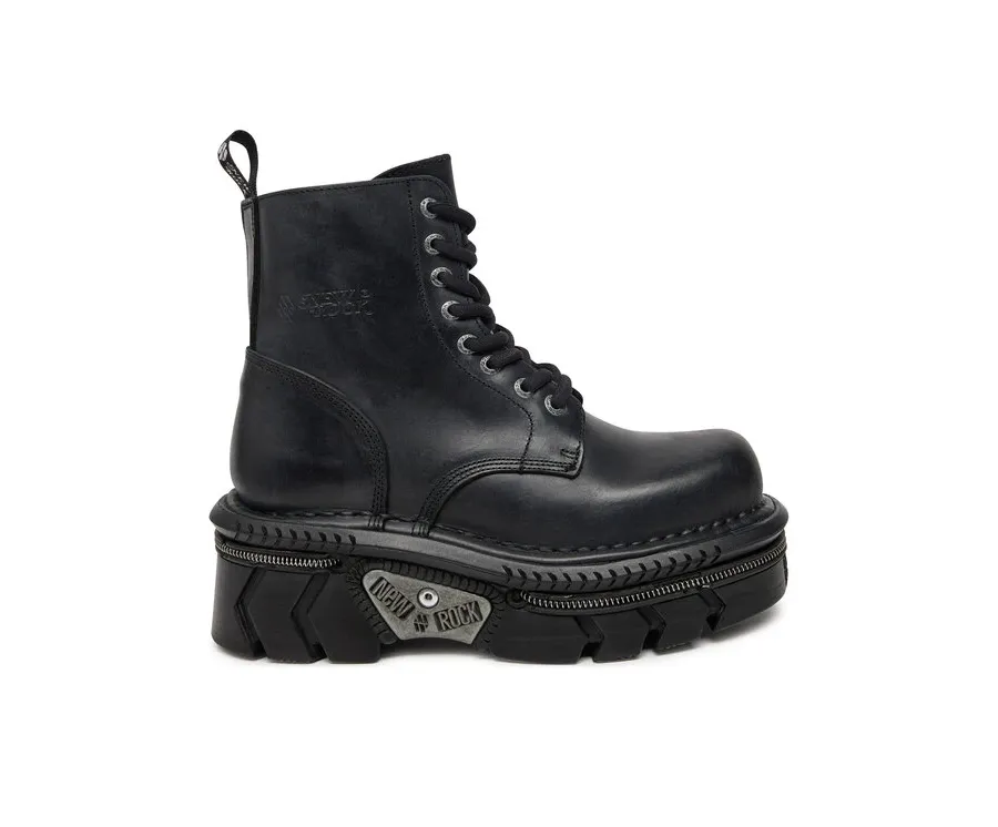 obrazek 1 NEW ROCK Glany M-MILI084N-S6 Czarny