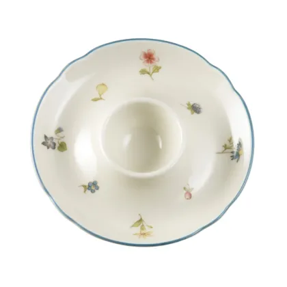 Zdjęcie Okrągły mały porcelanowy talerzyk na jajko kolekcja Marie-Luise - Seltmann Weiden