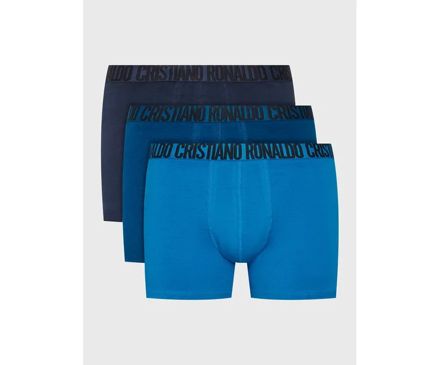 obrazek 1 Cristiano Ronaldo CR7 Komplet 3 par bokserek Basic 8100-49 Kolorowy