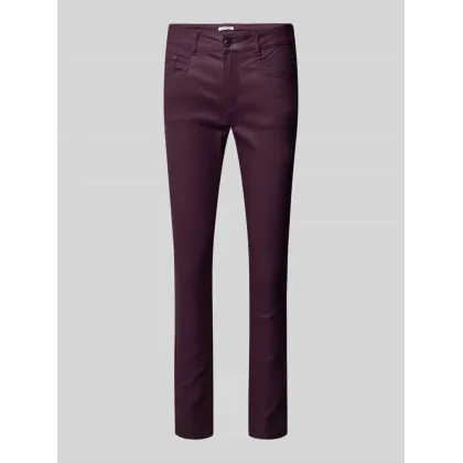 Zdjęcie Jeansy o kroju skinny fit z wiskozą model ‘ALEXA’