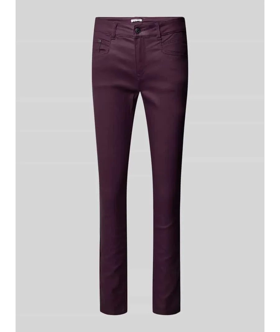obrazek 1 Jeansy o kroju skinny fit z wiskozą model ‘ALEXA’