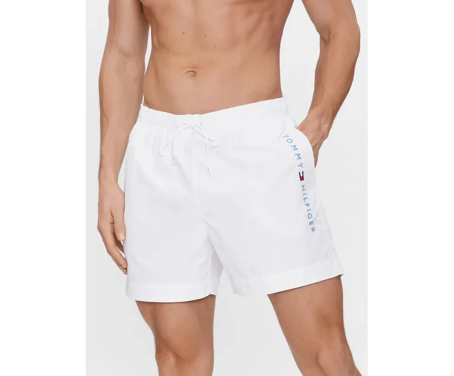 obrazek 1 Tommy Hilfiger Szorty kąpielowe UM0UM03258 Biały Regular Fit