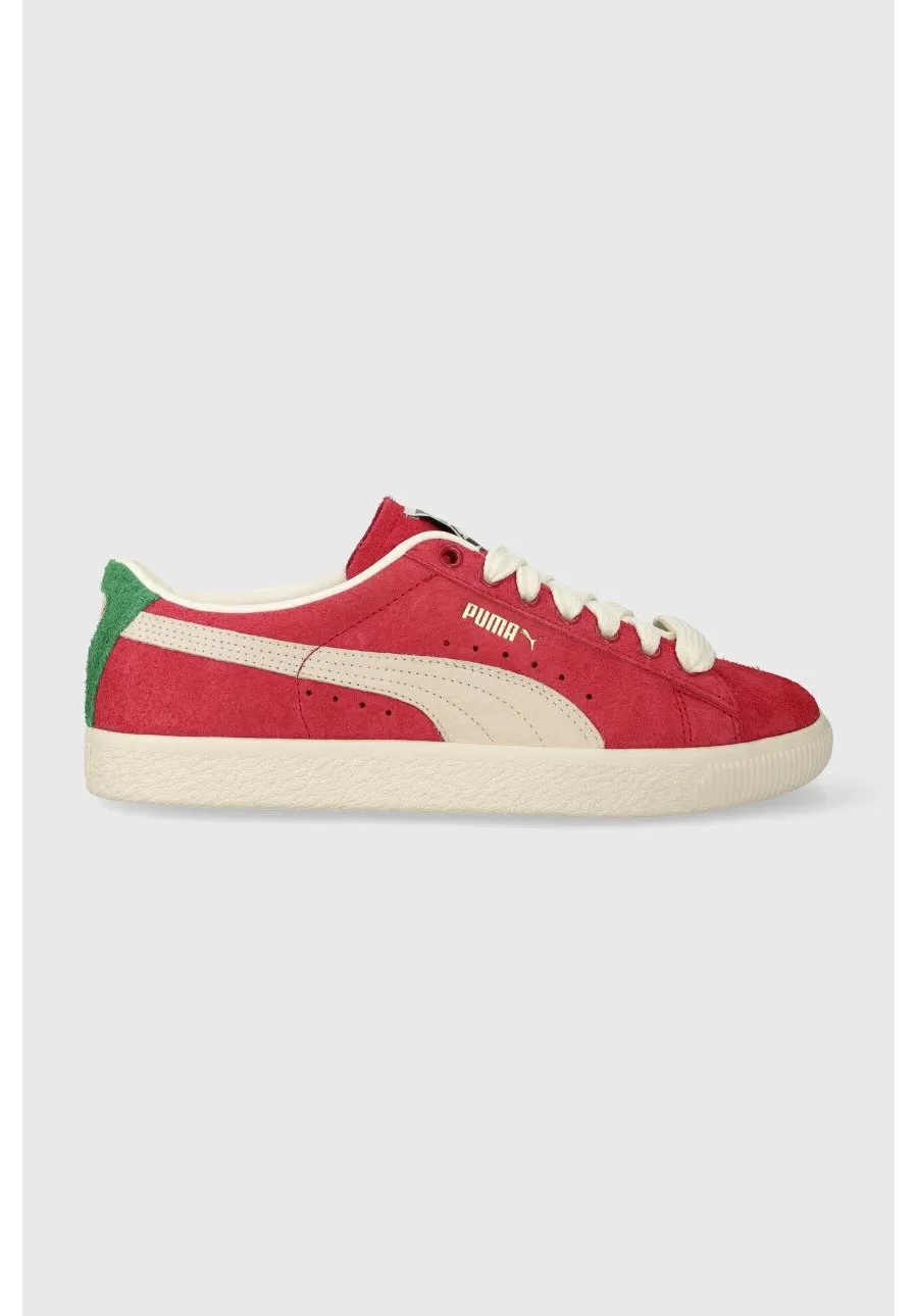 obrazek 1 Puma sneakersy zamszowe Suede VTG Origins kolor czerwony