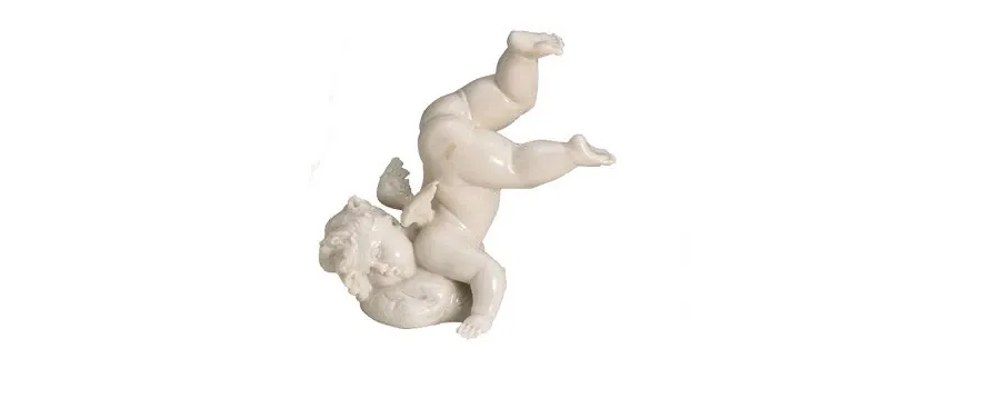 obrazek 1 Luksusowa figurka aniołka do salonu