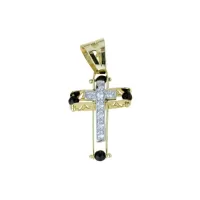 Zdjęcie Genialny męski krzyż 18x12mm