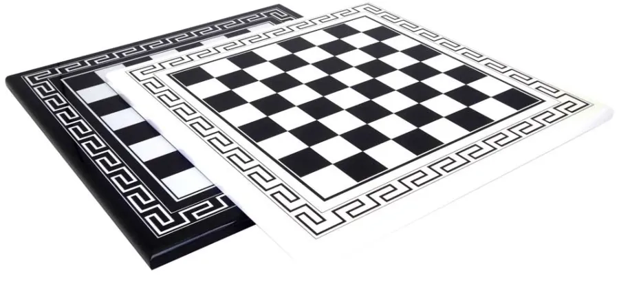 obrazek 1 Plansza do gry w szachy - styl grecki - czarna 348NB
