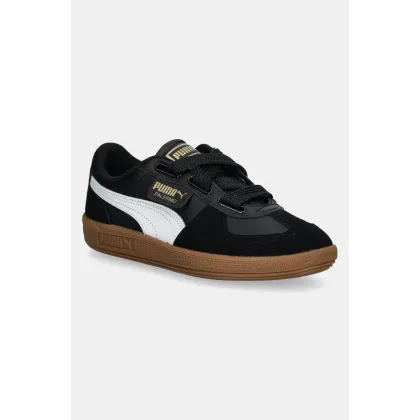 Zdjęcie Puma sneakersy skórzane Palermo Wide Lace SD kolor czarny 402109