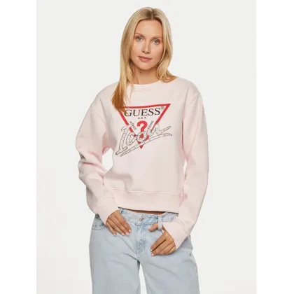 Zdjęcie Guess Bluza W4YQ25 KB681 Różowy Regular Fit