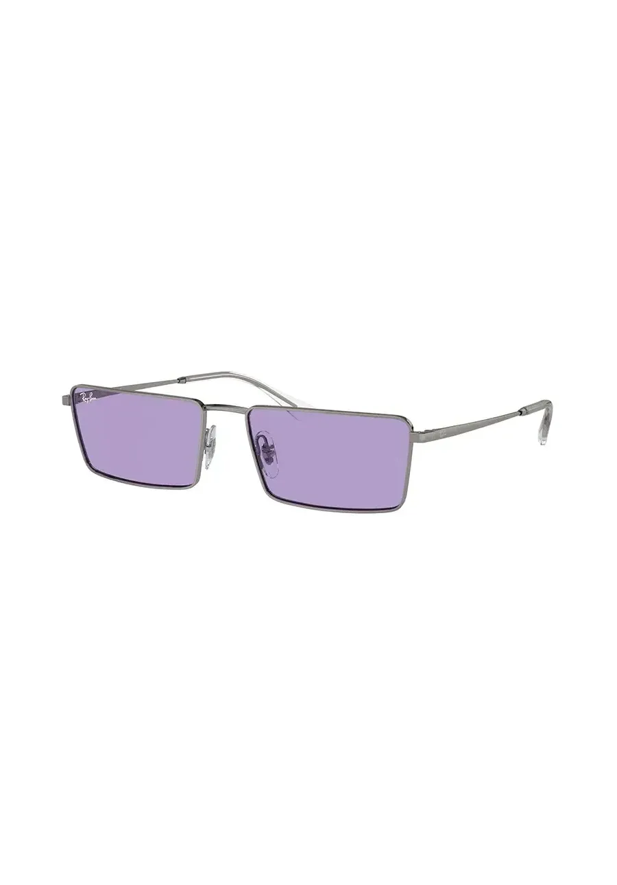 obrazek 1 Ray-Ban okulary przeciwsłoneczne kolor fioletowy 0RB3741