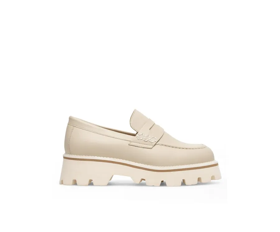 obrazek 1 Badura Loafersy GISELLE-24SS202 Beżowy