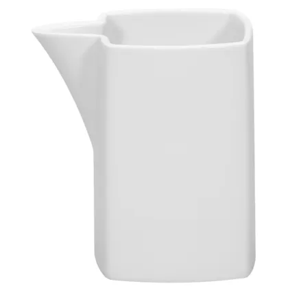 Picture White classic Carré White porcelain milk jug - Vista Alegre