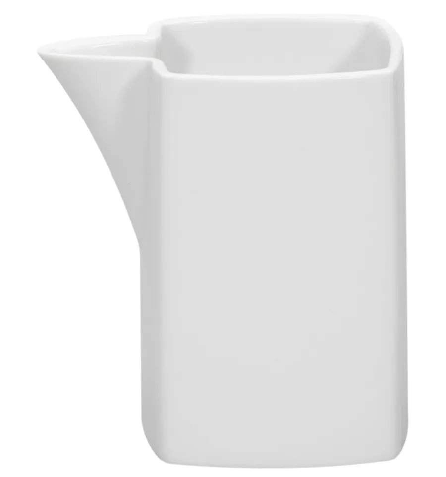 picture 1 White classic porcelain Carré White milk jug - Vista Alegre