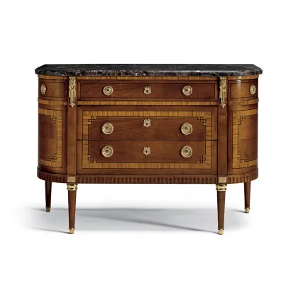 Zdjęcie Elegancka komoda z blatem marmurowym