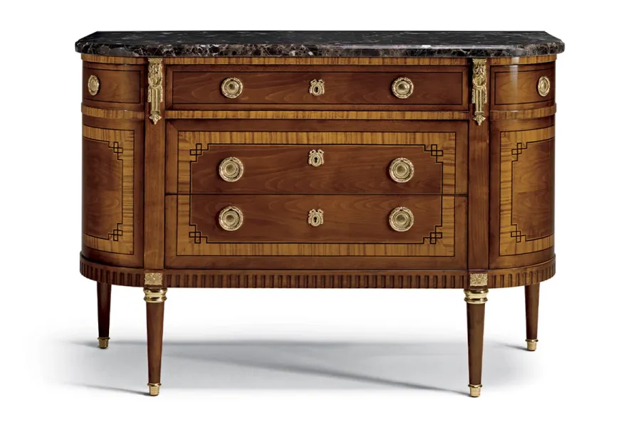 obrazek 1 Elegancka komoda z blatem marmurowym