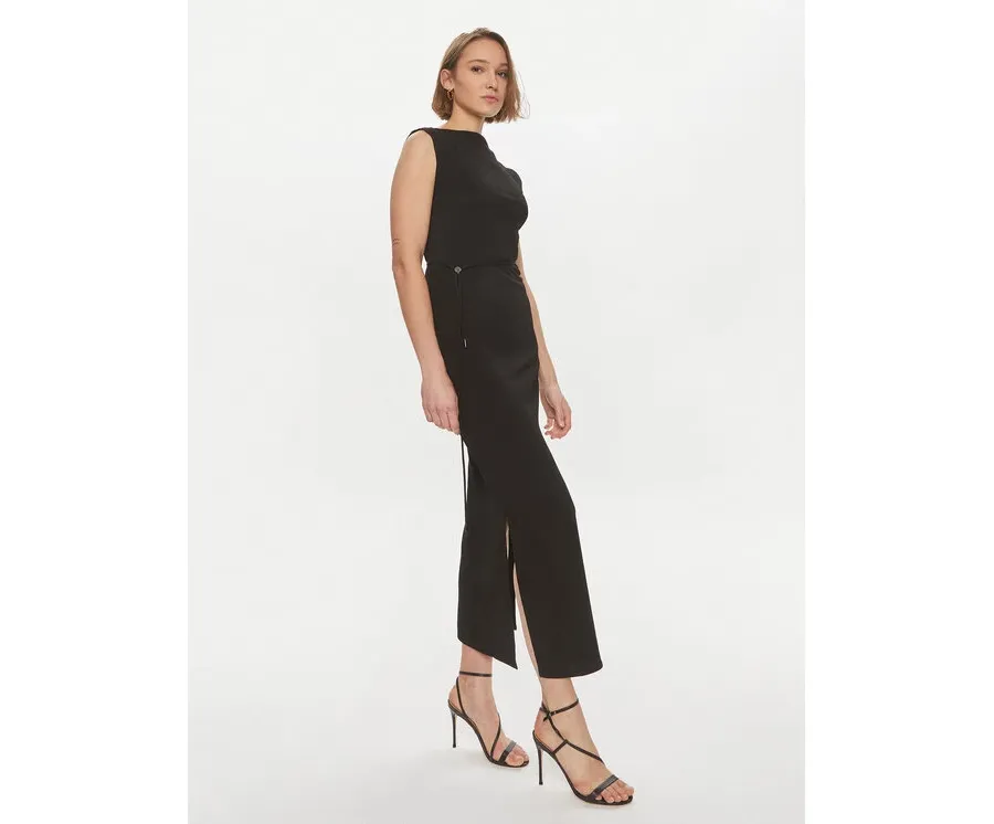 obrazek 1 Calvin Klein Sukienka letnia Crinkled K20K206545 Czarny Regular Fit